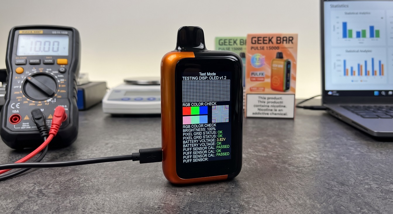 Geek Bar Pulse 15000 Display Test Geek Bar Pulse 15000 Display Test